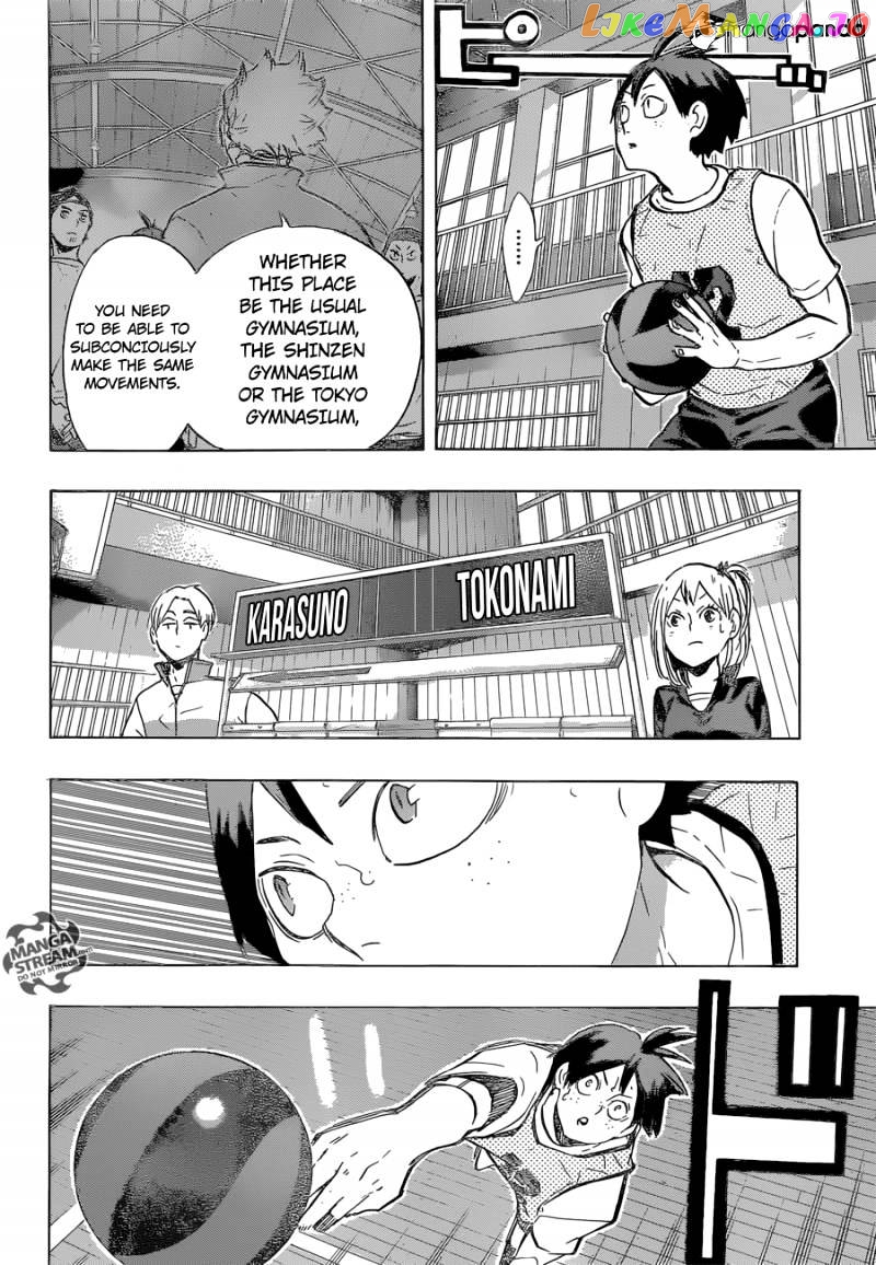 Haikyuu!!, Chapter 214 image 02